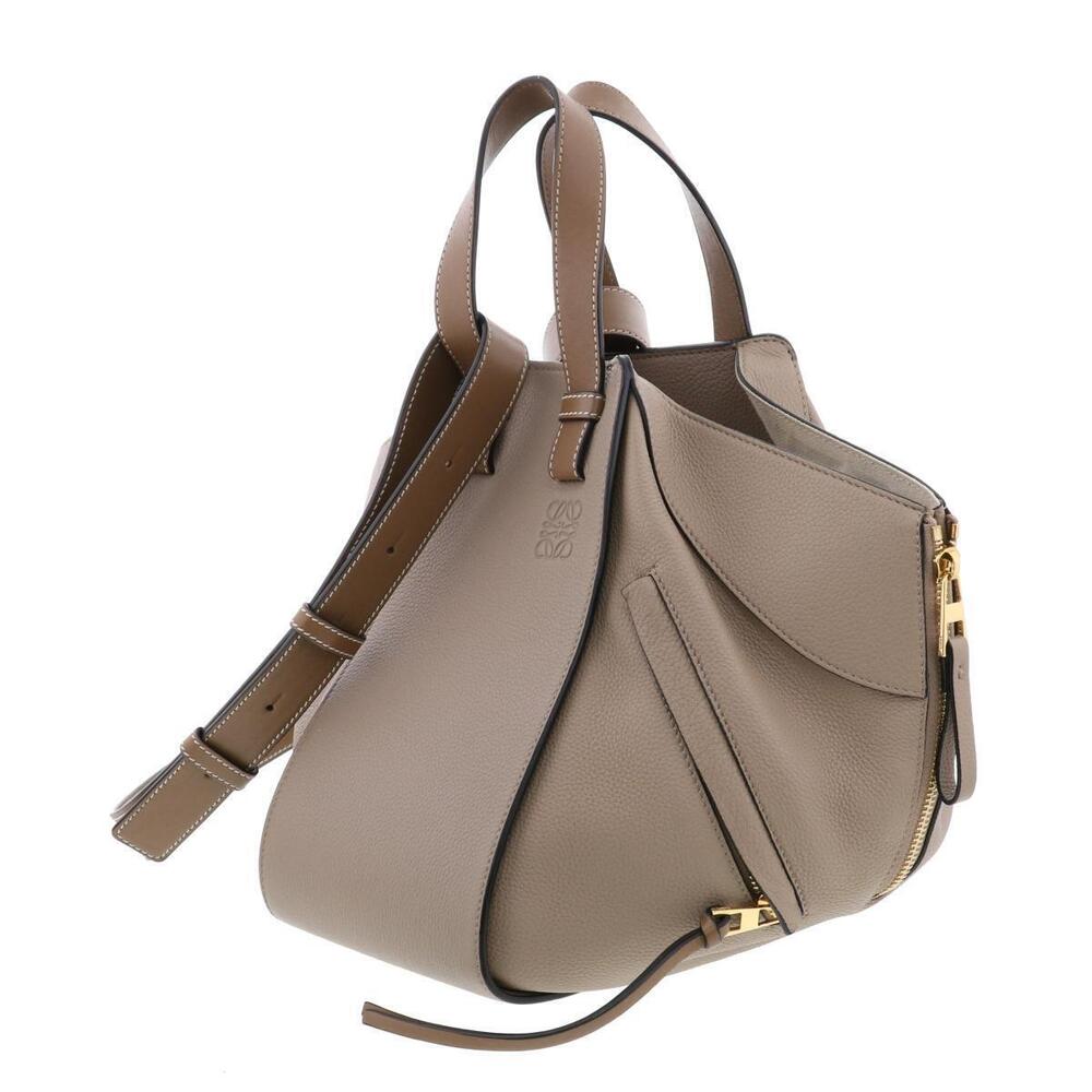 Loewe Messenger Shoulder Hammock Bag Beige